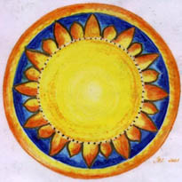 Mandala 73: Slunce
